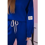 Kesi Włoski Set sweatshirt + pants buttery fabric cornflower blue | shoptok.hr
