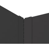  Ograda oko Travnjaka 60 x 60 x 35 cm Čelik Crna | shoptok.hr