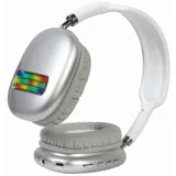 Slušalke Bluetooth estra z belim LED svetlobnim učinkom, (21153580)