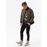 Ombre Clothing Men's mid-season bomber jacket C516 | shoptok.hr