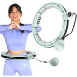  Hhm13 hula hoop zeleni magnetski s utegom + brojačem hms | shoptok.hr