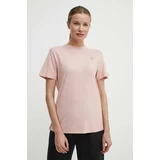 Fjallraven Kratka majica Hemp Blend T-shirt ženska, roza barva, F14600163