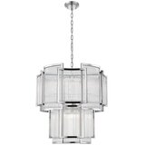 Zuma line P0528-08A-F4AC - Luster na lancu SERGIO 8xE14/60W/230V hrom Cene