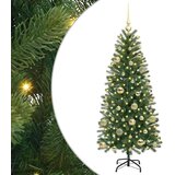 vidaXL Umestno božično drevo med 150 LED Zelena 150 cm PE in PVC, (5000067580) | Shoptok.si