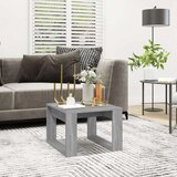  Bočni stolić boja sivog hrasta 50x50x35 cm konstruirano drvo | shoptok.hr