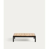 Kave Home Vrtna klubska mizica iz masivnega tika 89x91 cm Sorells – | Shoptok.si