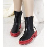 Gemre Black ankle boots with Albina stripe | Shoptok.si