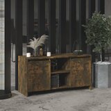The Living Store TV omarica dimljeni hrast 102x37,5x52,5 cm iverna plošča - TV Omarica, (21376257) | Shoptok.si