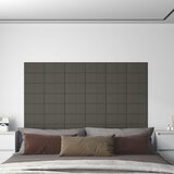  Zidne ploče 12 kom tamnosive 30 x 15 cm baršunaste 0,54 m² | shoptok.hr