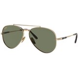 Ray-ban Unisex sunčane naočale Ray Ban RB 8225 SN Aviator II Titanium XXL Green (zelene) | shoptok.hr