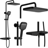 Rea Komplet za prhanje Bari Black | Shoptok.si