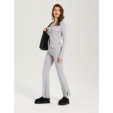 Sinsay Pletena majica s kapuljačom na patentni zatvarač | shoptok.hr