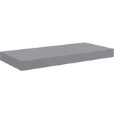  Plutajuće zidne police 2 kom sive 50 x 23 x 3,8 cm MDF | Eponuda.com
