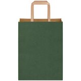  Papirnate vrećice 250 kom s ručkama zelene 21x11x28 cm | shoptok.hr