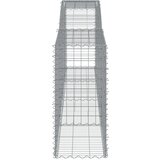  Lučne gabionske košare 20kom 400x50x100/120cm pocinčano željezo | shoptok.hr
