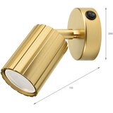  Brilagi - Zidno spot svetlo CRISPINA 1xGU10/10W/230V zlatno | Eponuda.com
