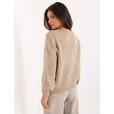 RUE PARIS Sweater-MI-SW-0309.89-beige Cene