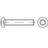 Toolcraft 148183 vijak s lećastom glavom M8 18 mm unutarnji šesterostrani čelik galvansko pocinčani 200 St. | shoptok.hr
