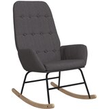  Stolica za ljuljanje od tkanine tamnosiva | shoptok.hr