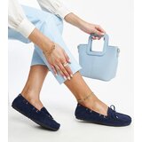 Gemre Navy suede loafers Aneesa | Shoptok.si