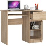 AKORD Piksel Računalniška Miza, Desna Izvedba, Hrast Sonoma, (5000332951) | Shoptok.si
