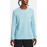 Under Armour T-Shirt UA SEAMLESS STRIDE LS-BLU - men