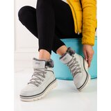 SHELOVET Women's trappers on the platform Cene