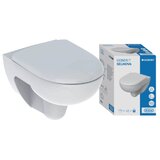 Geberit WC školjka SELNOVA VISEĆA RIMFREE SA SOFTCLOSE QUICKRELEASE SJEDALOM BIJELO | shoptok.hr