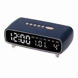 INF Večnamenska LED digitalna budilka s temperaturo in nočno lučko Blue, (5000562898) | Shoptok.si
