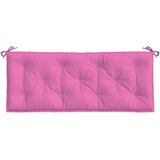  Jastuci za vrtnu klupu 2 kom ružičasti 120x50x7 cm tkanina | shoptok.hr