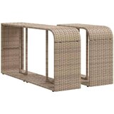 vidaXL 11-dijelni set vrtnih sofa od poliratana s jastucima bež | shoptok.hr