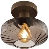 Brilliant stropno svetlo lyn 1xE27/20W/230V prečnik 28 cm braon/zadimljeno braon | Eponuda.com