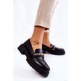 Gemre Leather Loafers Letters La.Fi | Shoptok.si