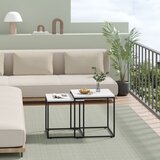  Set četvrtastih stolića - bijele/crne noge | shoptok.hr
