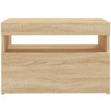 vidaXL TV ormarić s LED svjetlima boja hrasta sonome 60x35x40 cm | shoptok.hr
