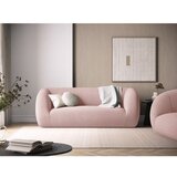 Cosmopolitan Design Svetlo rožnata sedežna garnitura iz tkanine bouclé 210 cm Essen – | Shoptok.si