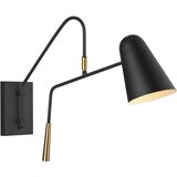 Elstead Lighting Elstead Simon Stenska svetilka z 1 lučjo, polnočno črna, E27, (22099347) | Shoptok.si