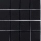  Jastuci za palete 2 kom crni karirani od tkanine Oxford | shoptok.hr