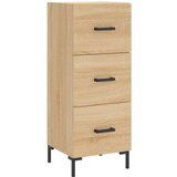  Visoka komoda hrasta sonome 34,5x34x180cm od konstruiranog drva | shoptok.hr