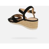 Geox Ischia Corda Black Women's Wedge Shoes - Women's | Shoptok.si