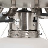  Stropni ventilator s osvjetljenjem Ø 82 cm Crna | shoptok.hr
