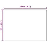  Odeja Bordeaux rdeča 200 x 150 cm Flis, (5000288139) | Shoptok.si