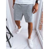 DStreet Krótkie spodenki dresowe męskie jasnoszare | shoptok.hr