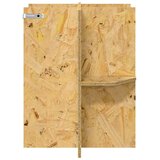  Osnovica za terarij s policom Smeđa 40 x 40 x 50 cm OSB | Eponuda.com