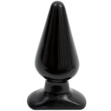 The Classics Veliki glatki analni čep, crni | shoptok.hr