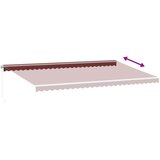 Tenda na ručno uvlačenje s LED bordo 600 x 350 cm | shoptok.hr