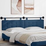 Držeće uzglavlje Zidne Plava 210 x 55 x 5 cm tkanina - Plava 200 cm bez LED | shoptok.hr