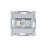 HAGER utičnica 1XRJ45 CAT.6 UTP lumina siva WL2152 | Eponuda.ba