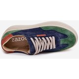 Zazoo Suede Women's Sneakers On Platform | Shoptok.si
