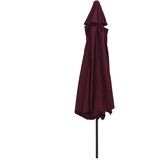  Vrtni suncobran s metalnim stupom 390 cm bordo | Eponuda.com